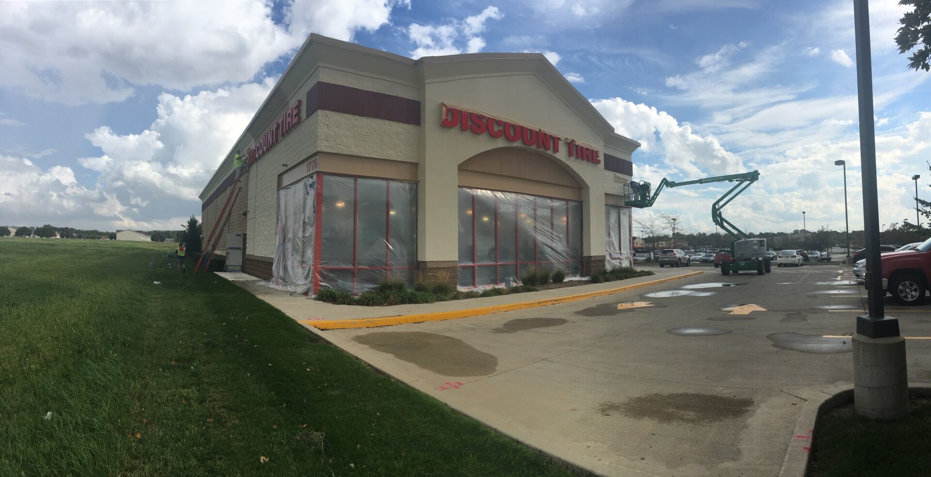 Pintura comercial para necesidades de marca y cambio de marca