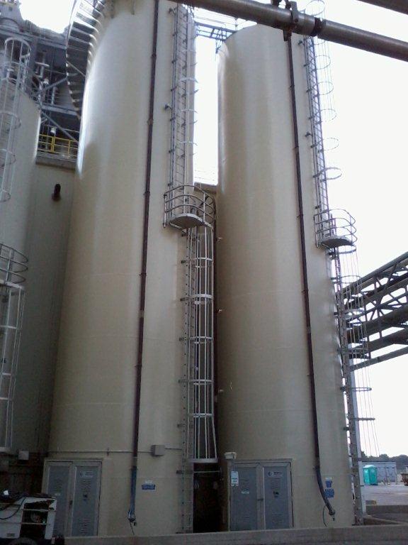 rust and corrosion control on silos, tanks, and other metal surfaces by Painters USA Check for Corrosion
