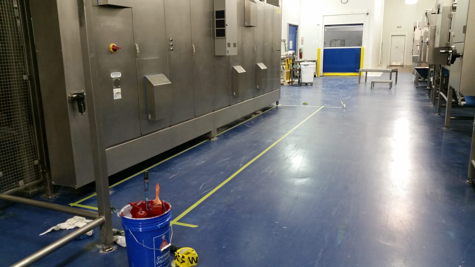 Protecting Wet Processing Areas
