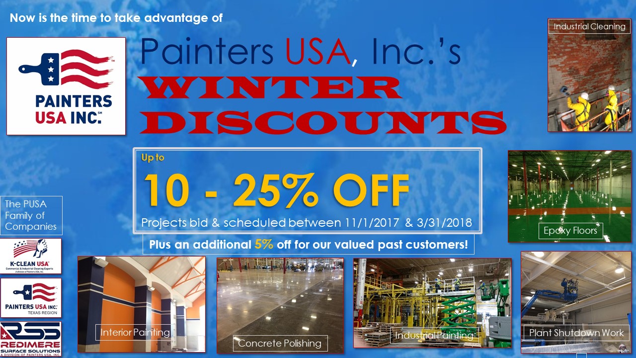 special offer on industrial painting and cleaning special offer on industrial painting and cleaning